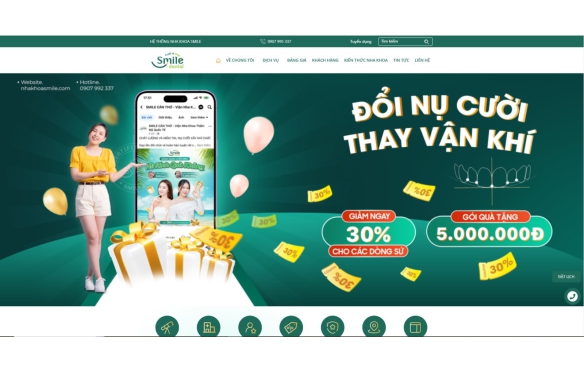 Hướng Dẫn Đặt Lịch Làm Răng Sứ Trực Tuyến Tại Nha Khoa Smile Cần Thơ